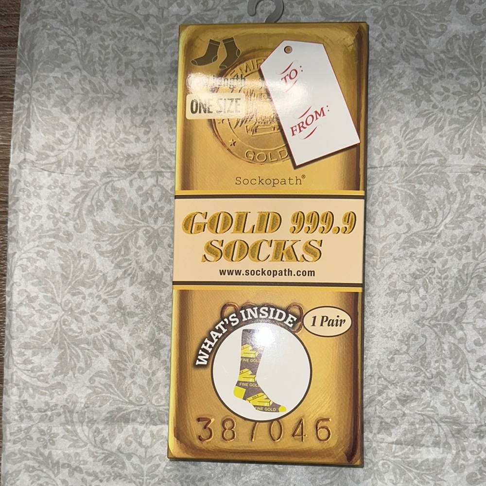 Socks Gold fir Men